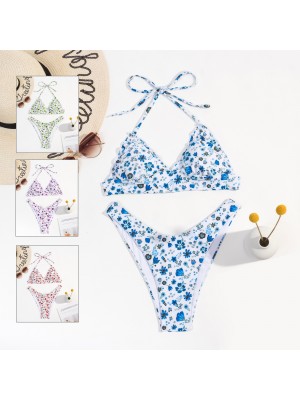 [DD8008] Bikini femme à imprimé fleurs