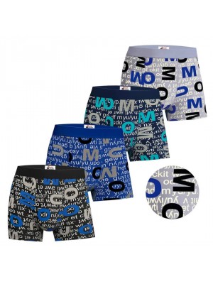 [A-105] Boxers homme en coton