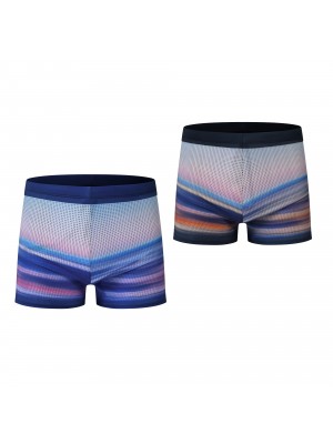 [MAI8231] Boxers de piscine / natation en polyamide pour hommes