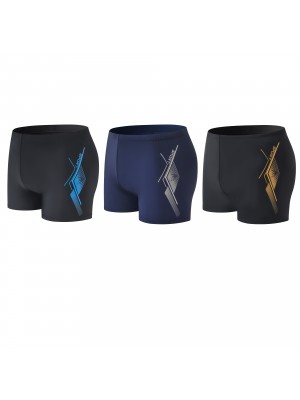 [MAI22661] Boxers de piscine / natation en polyamide pour hommes