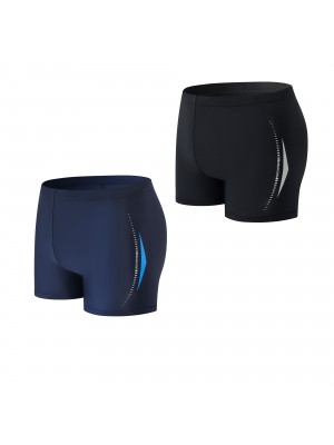 [MAI2275] Boxers de piscine / natation en polyamide pour hommes