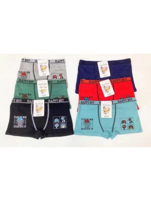 copy of [Y-600] Boxers garçon en coton polyester