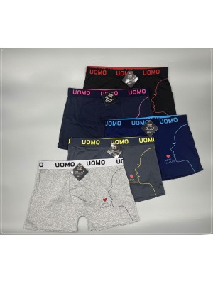 [B-6229] Boxers homme en coton