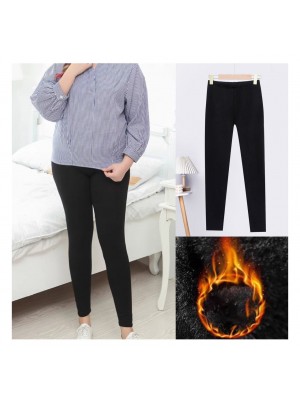 [4677] Leggings NOIR molletonnés pour femme