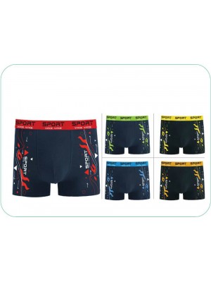 [V7807] Boxers homme en coton