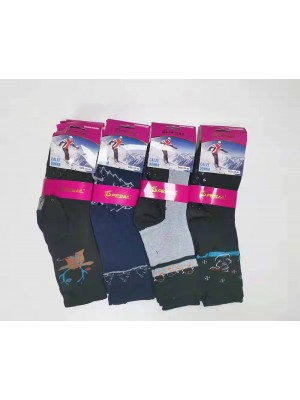 copy of [IT-1021] Chaussettes femme antidérapantes à imprimé cerfs