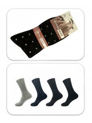 [YM2937] Chaussettes homme en laine