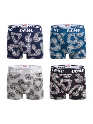 [2872] Boxers homme en coton