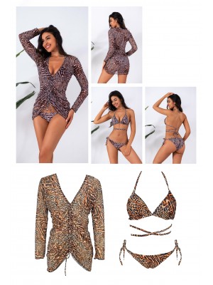 copy of [R5367-1] Ensemble maillot femme 3 pièces (bikini + pantalon)